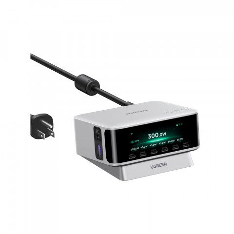 Розумна зарядна станція Ugreen  Nexode Pro 300W Desktop Charger